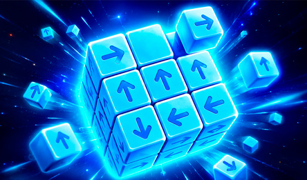 3D Arrows - Break the Cube Apart!