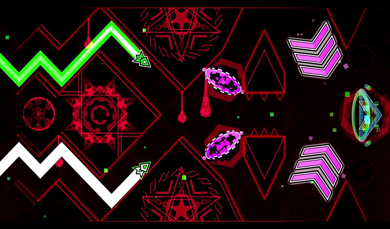 Geometry Dash: Mega Wave game cover