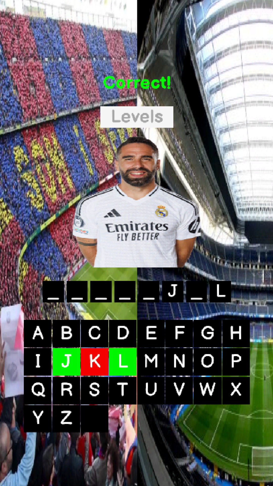 Guess the player: Real VS Barcelona — screenshot 1