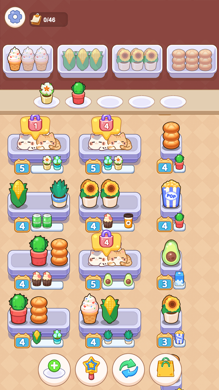 Kitten Mart: Goods Match & Clear screenshot 4