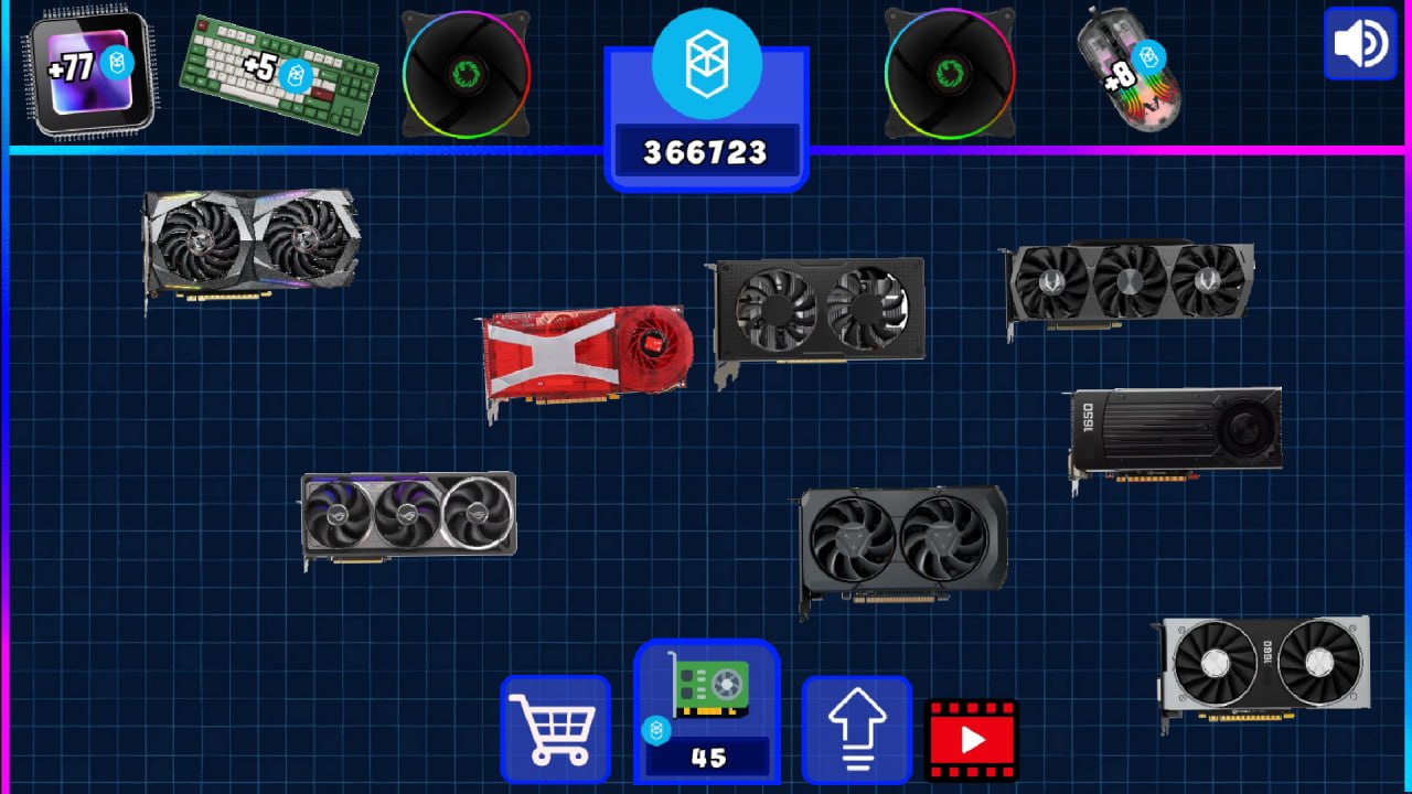 Video Card Clicker: Sticky Evolution — screenshot 4