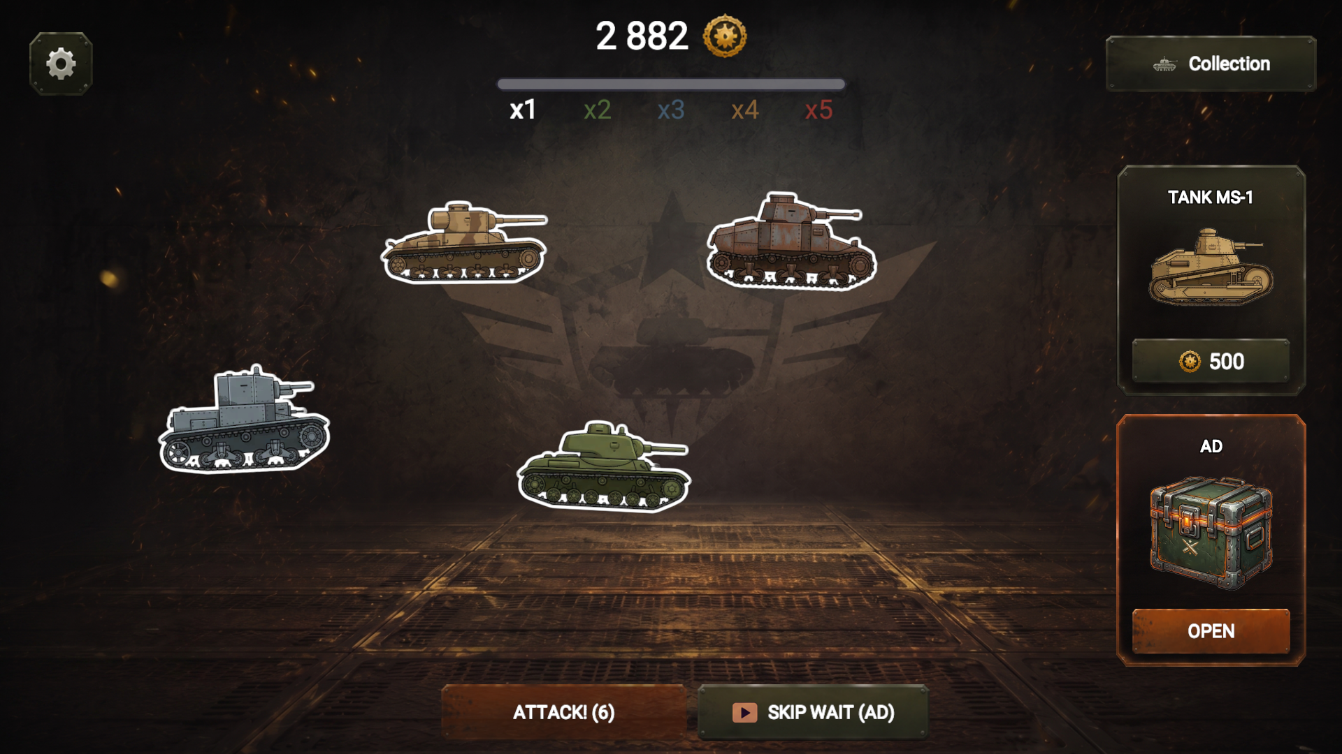 Tanks Evolution: Merge Clicker — screenshot 4