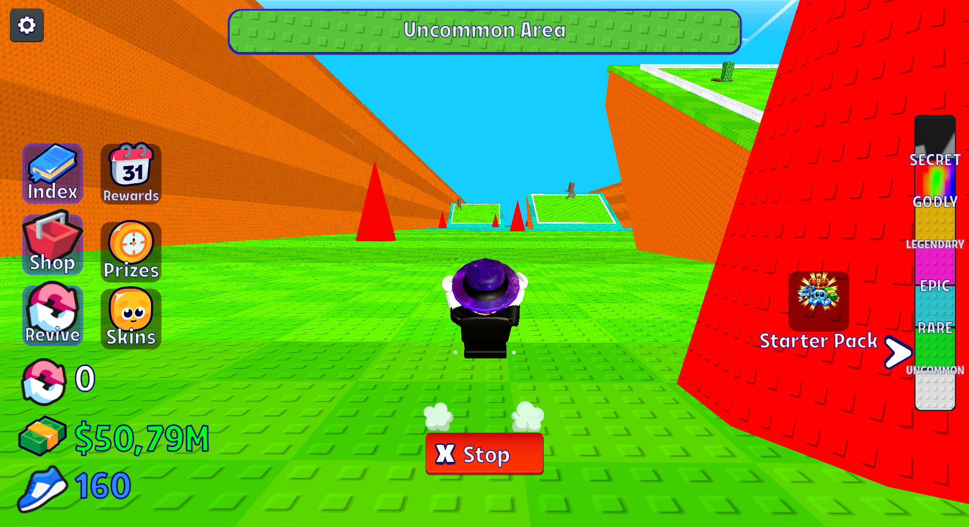 Slide with Brainrots: Online screenshot