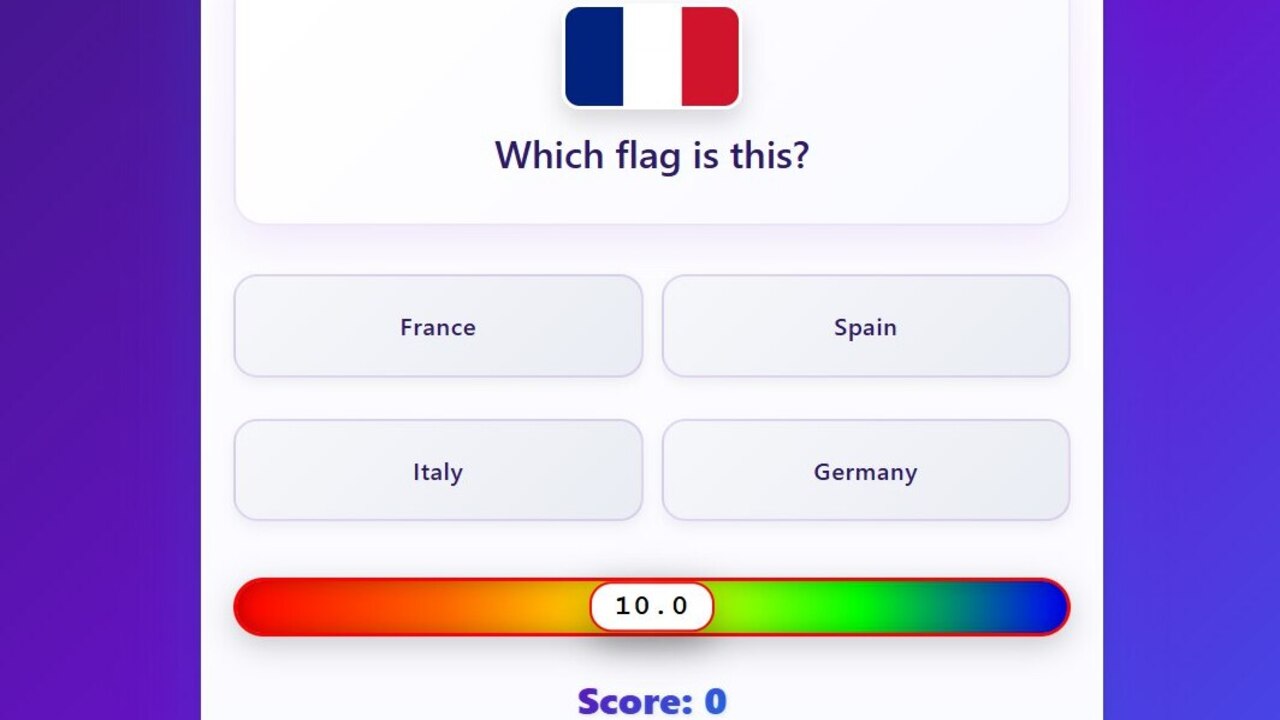 Geography Challenge — screenshot 1
