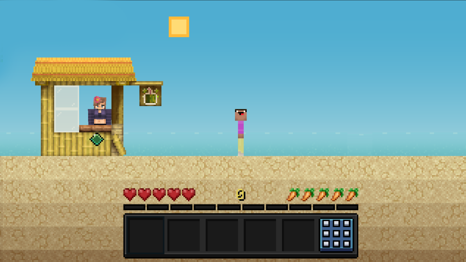 Noob Crafts Skyblock: Mine Sandbox screenshot 1