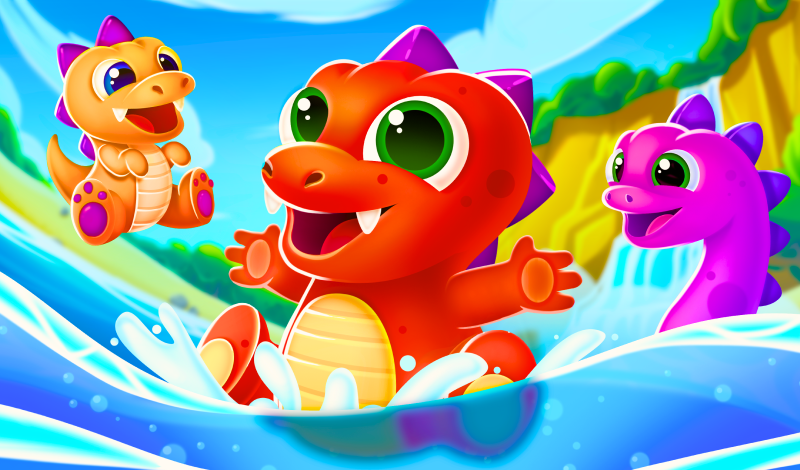 Dinosaur - Dino Adventures for Little Kids game cover