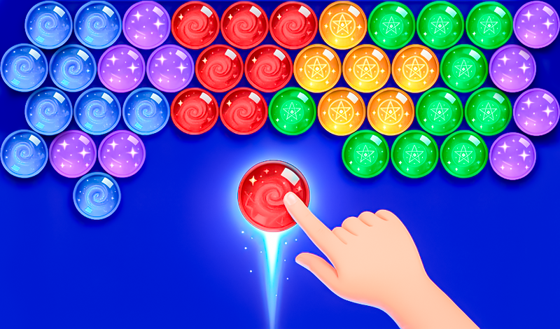 Bubble Shooter: Тайные миры game cover
