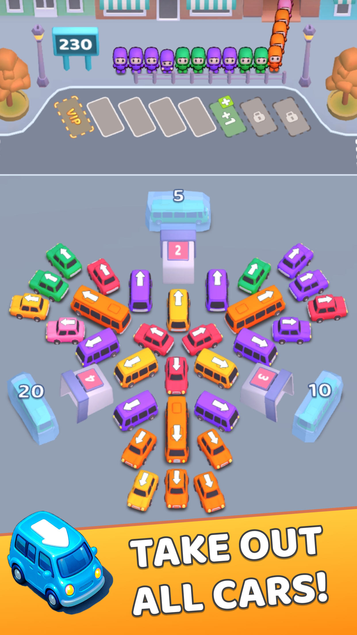 Car Out Jam: Parking & Passengers screenshot 7