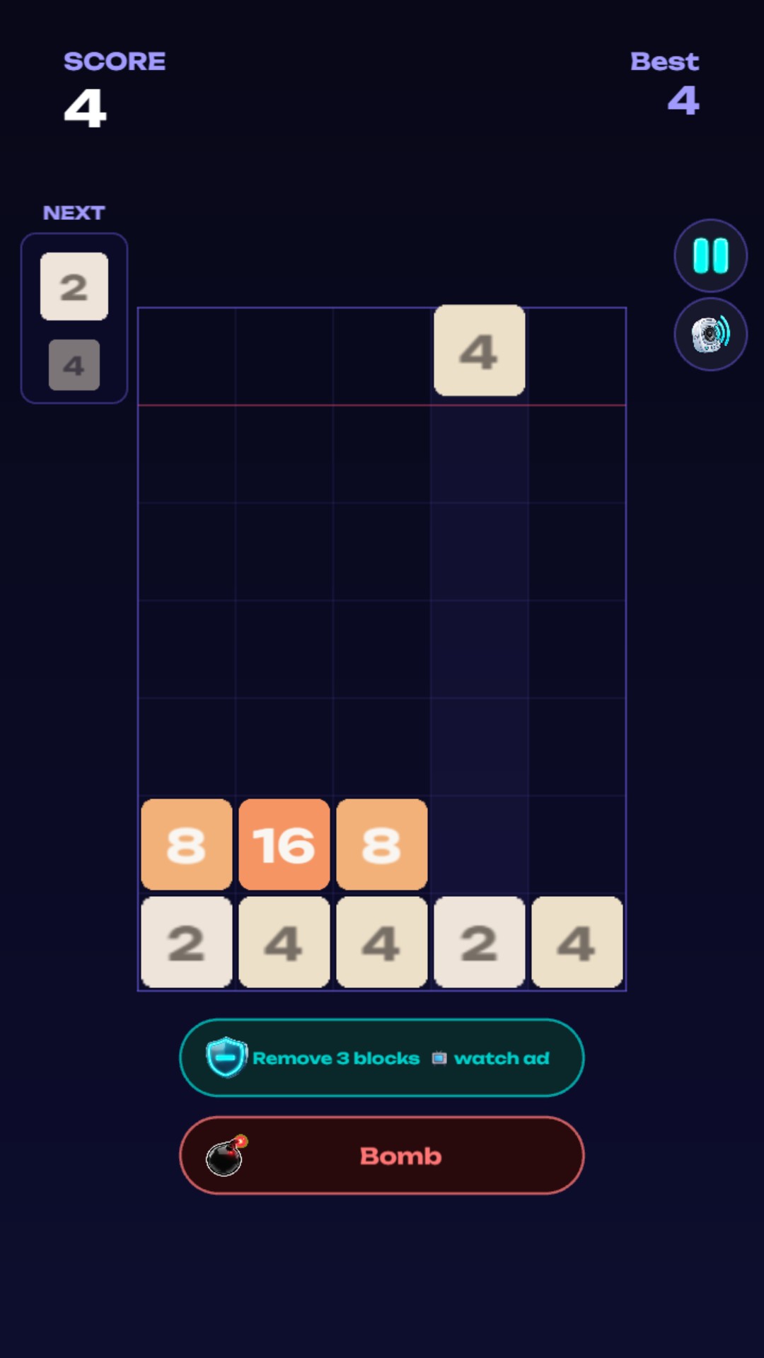 Number Drop 2048 screenshot 5