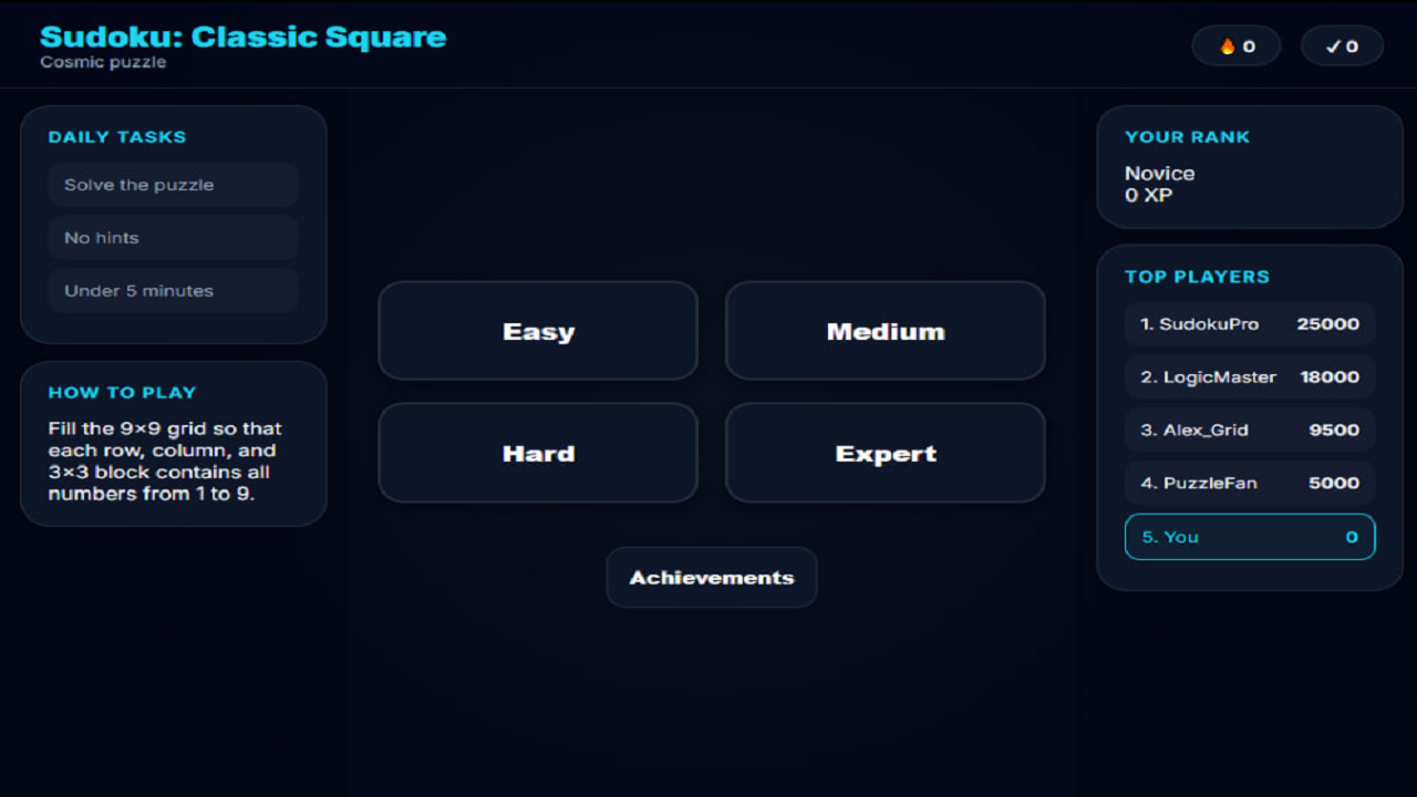 Sudoku: Classic Square — screenshot 2