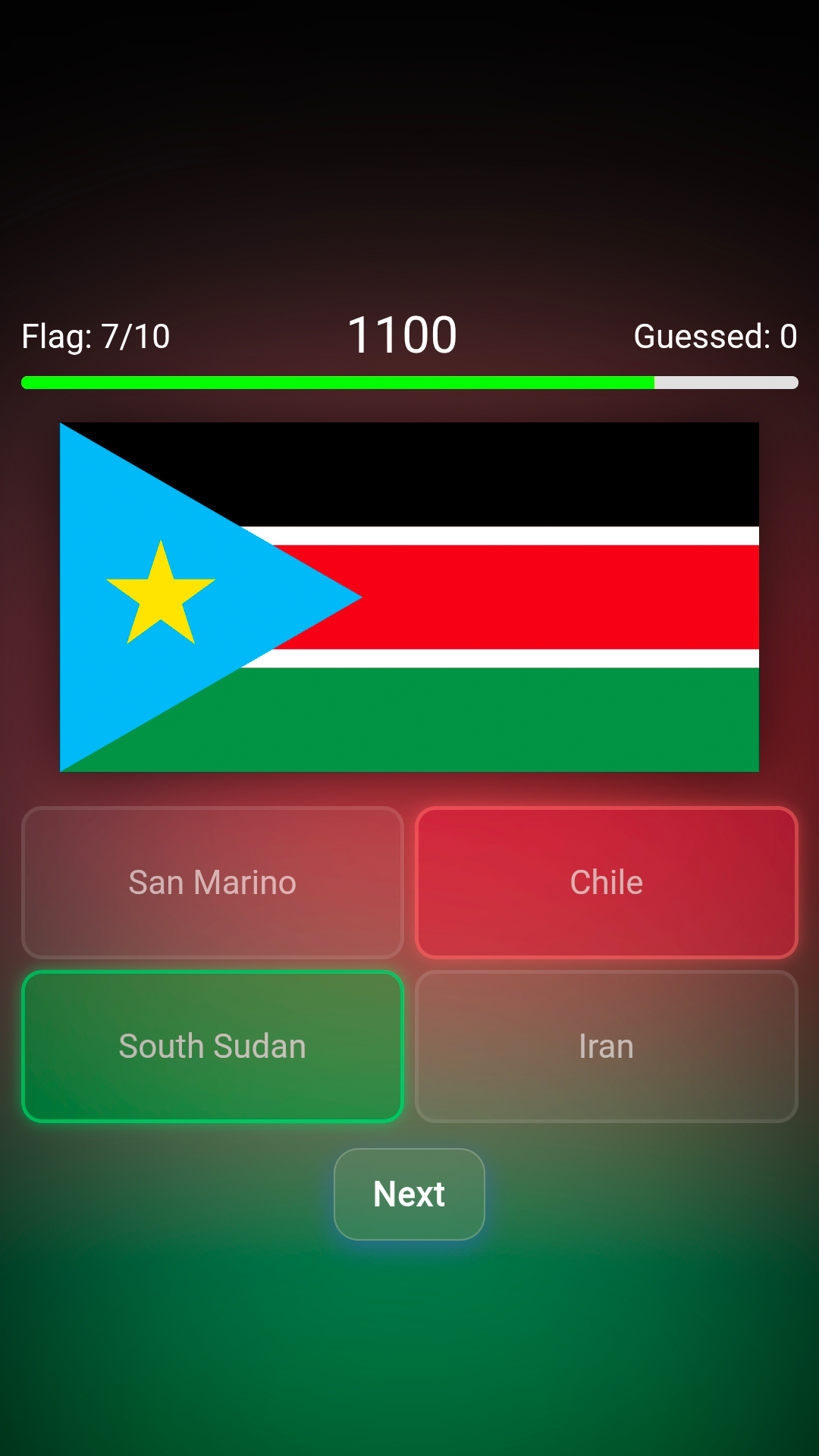 Guess the Flag: World Countries Quiz screenshot 7