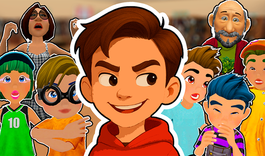 My school life simulator: schoolboy no escape  loading=