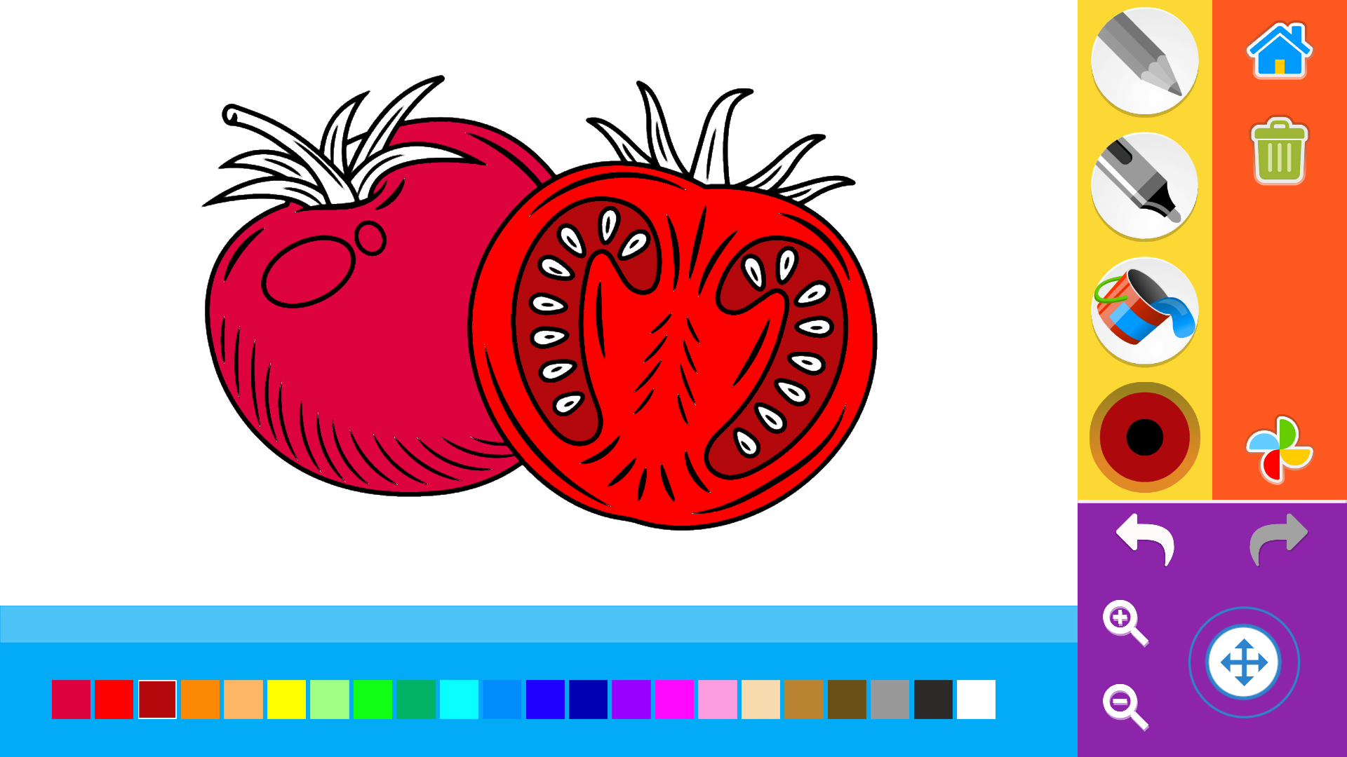 Раскраска - транспорт и автомобили — screenshot 10