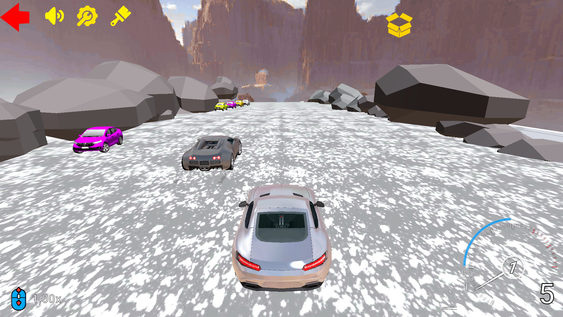 Авто Песочница: Безумный Спуск — screenshot 11