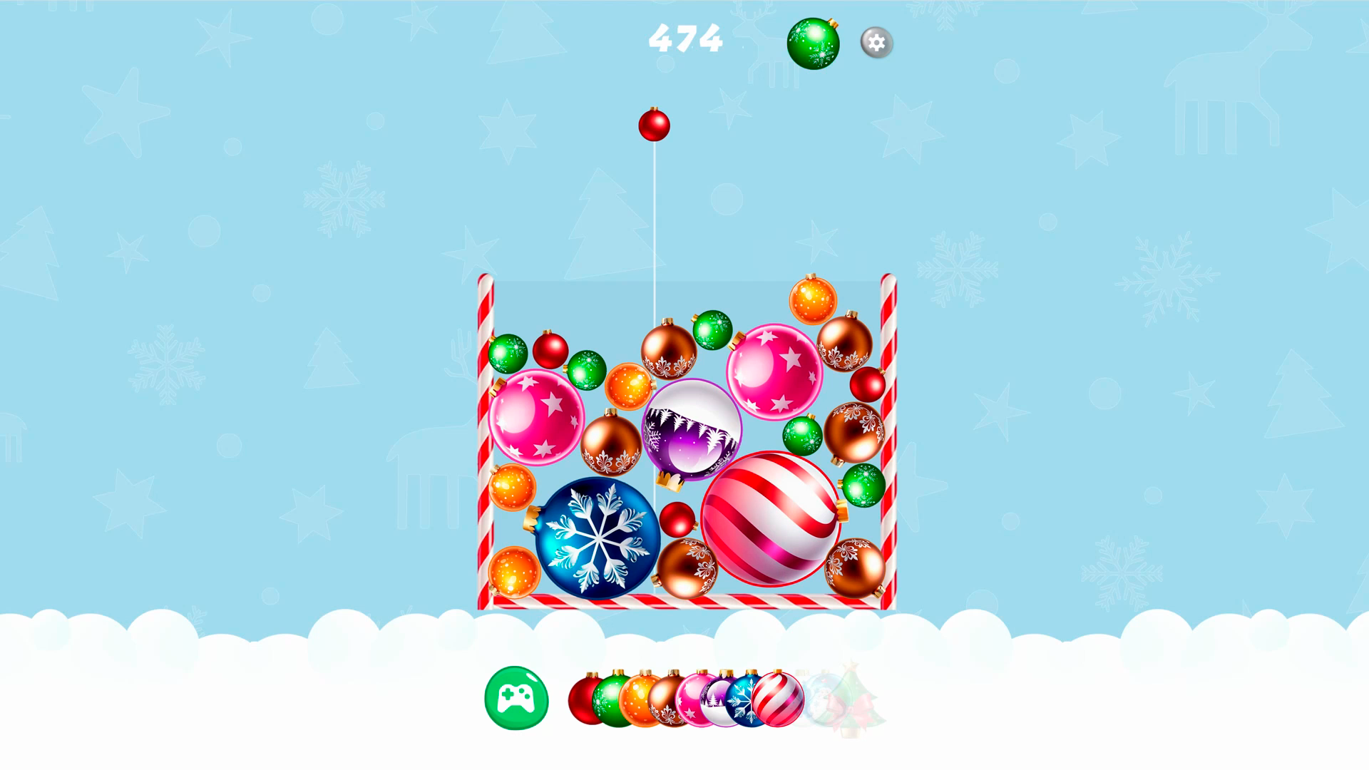 Merge Balls: New Year's Toys screenshot