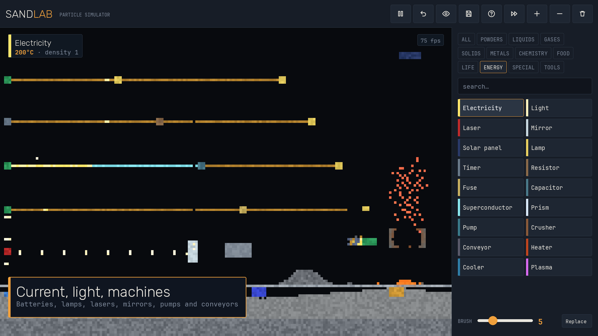 Sandlab — screenshot 2