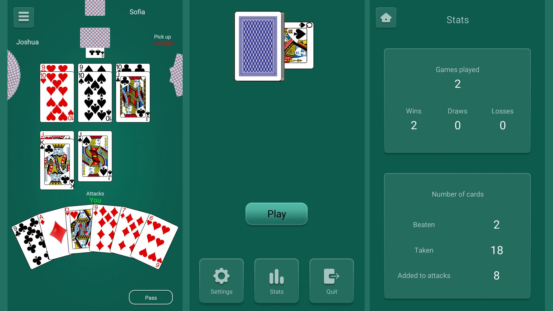 Durak Throwaway screenshot
