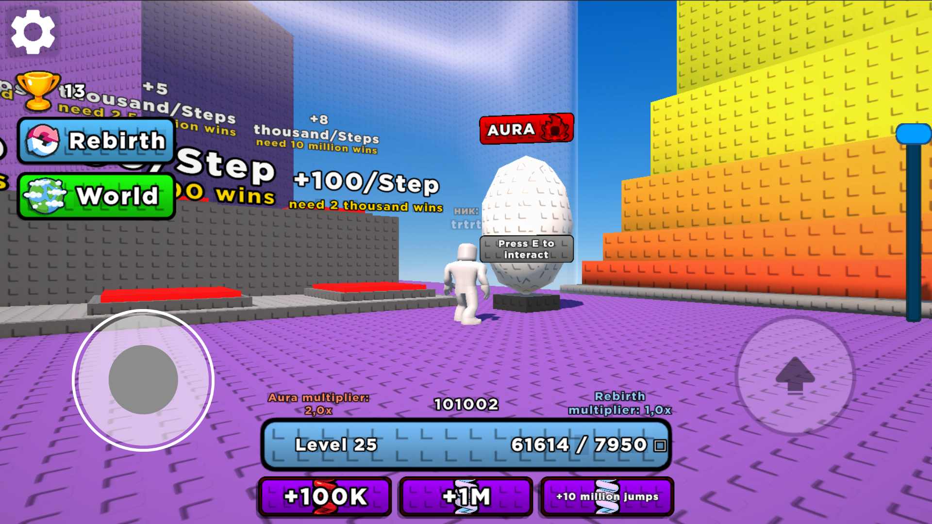 Obby +1 jump per run! — screenshot 5