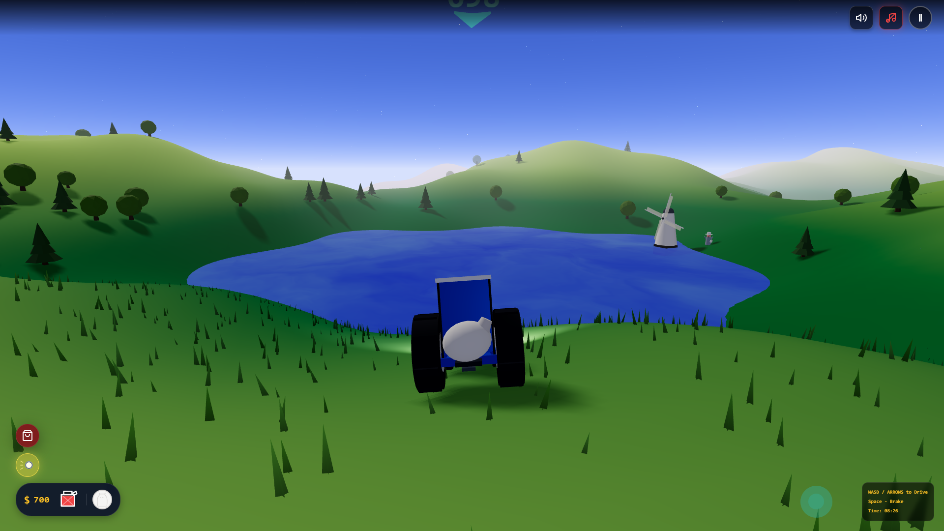 Blue Tractor Goes with a Song — screenshot 3