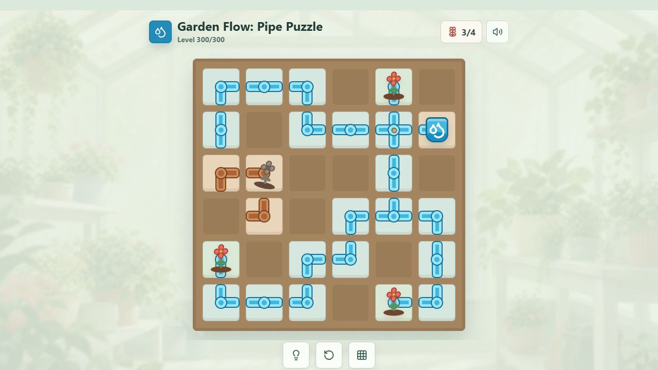 Garden Flow: Pipe Puzzle screenshot