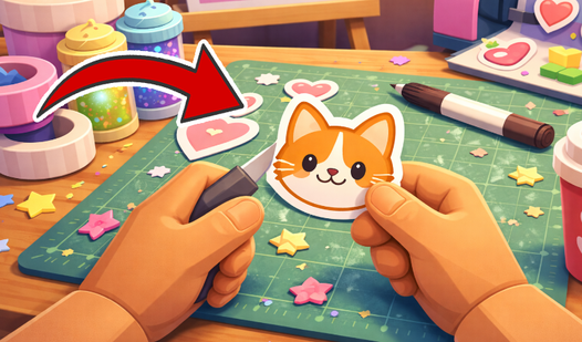 Sticker ASMR: Art Design