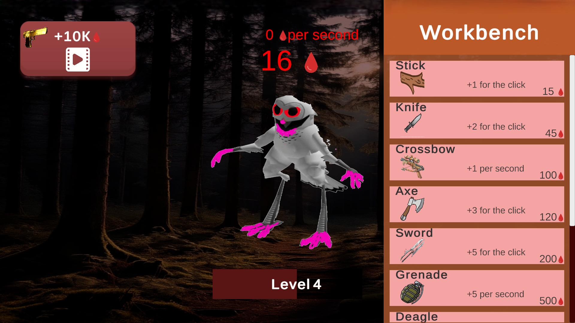 Save the doe from the deer in 99 nights screenshot