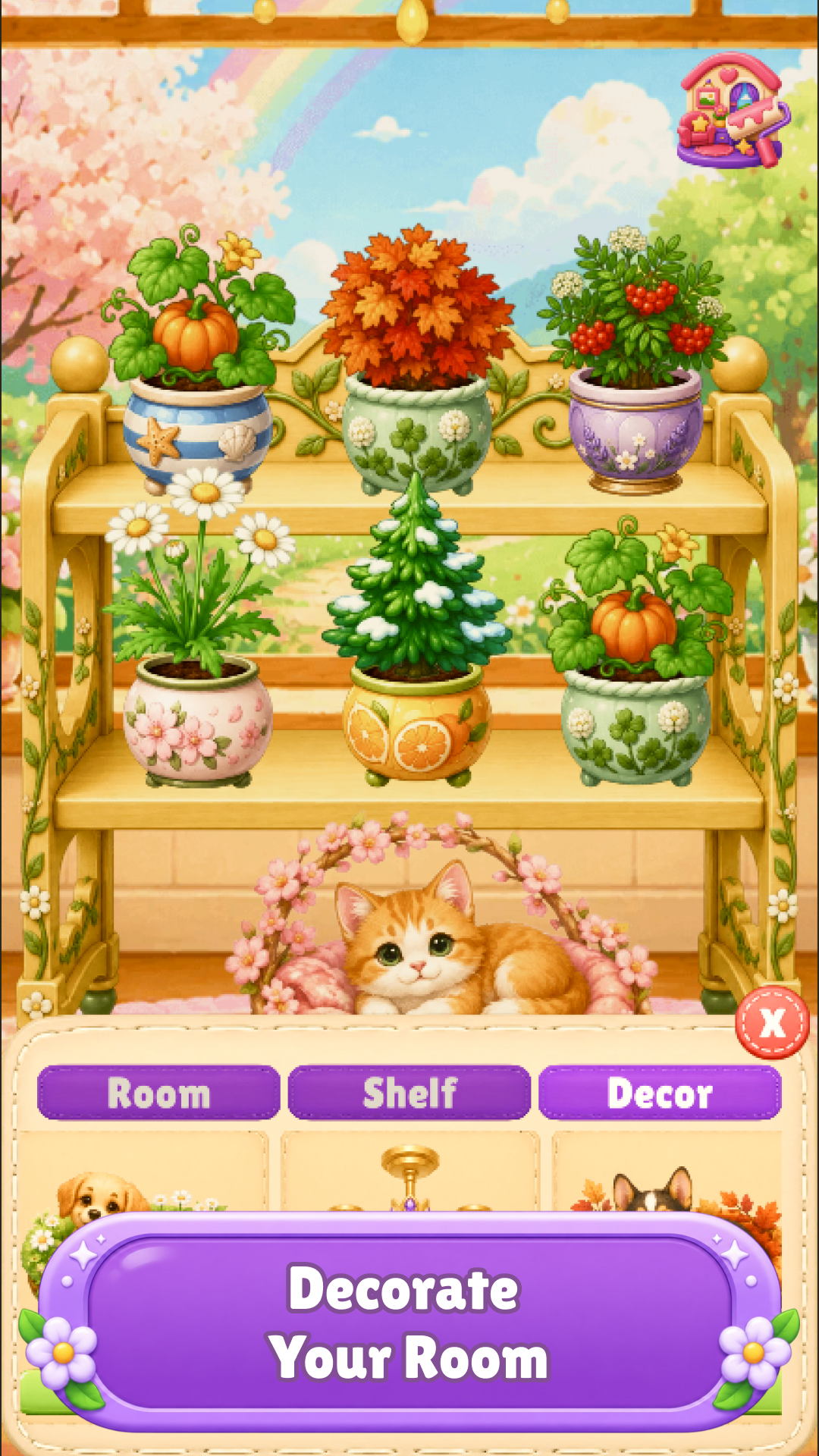 Tiles 3 in a Row: Cozy Garden screenshot 9