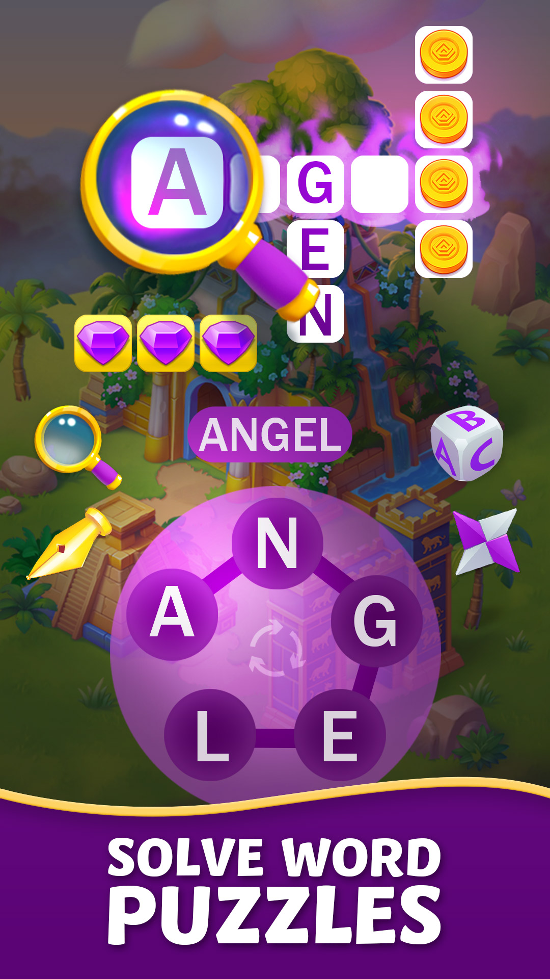 7 Wonders of Words: Word Games screenshot 8
