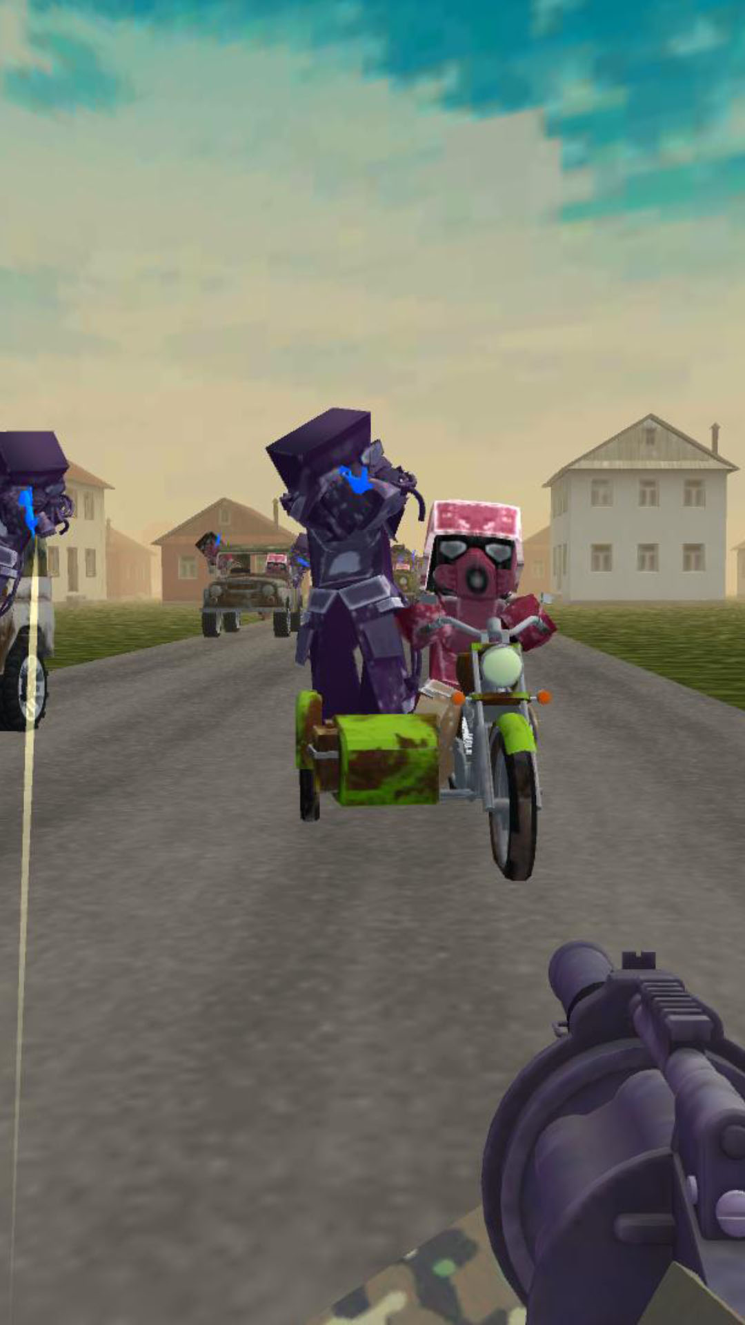 Obby: Shooter on Cars screenshot 12
