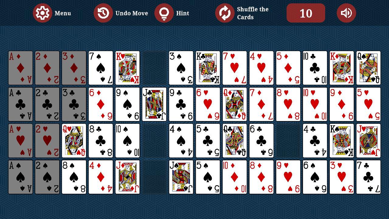 Gaps Solitaire 2026 screenshot
