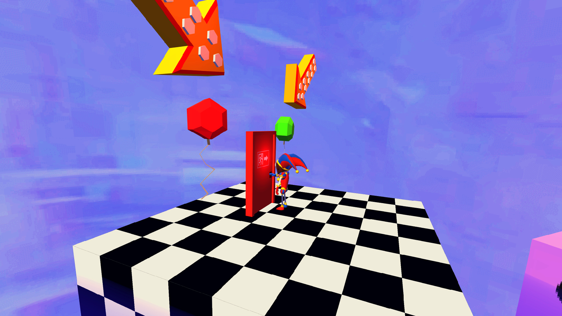 Digital Circus: Parkour with Pomni screenshot