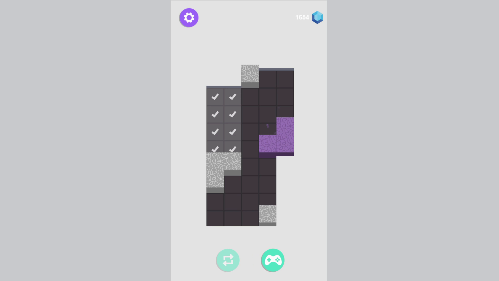 Swipe cube screenshot