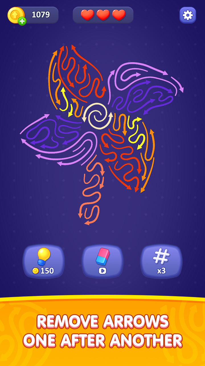 Tap Away Arrow Art screenshot 5
