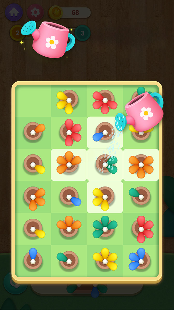 Super Merge: Rotating Flowers screenshot 5