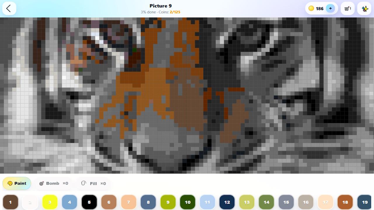 World of Color by Numbers screenshot
