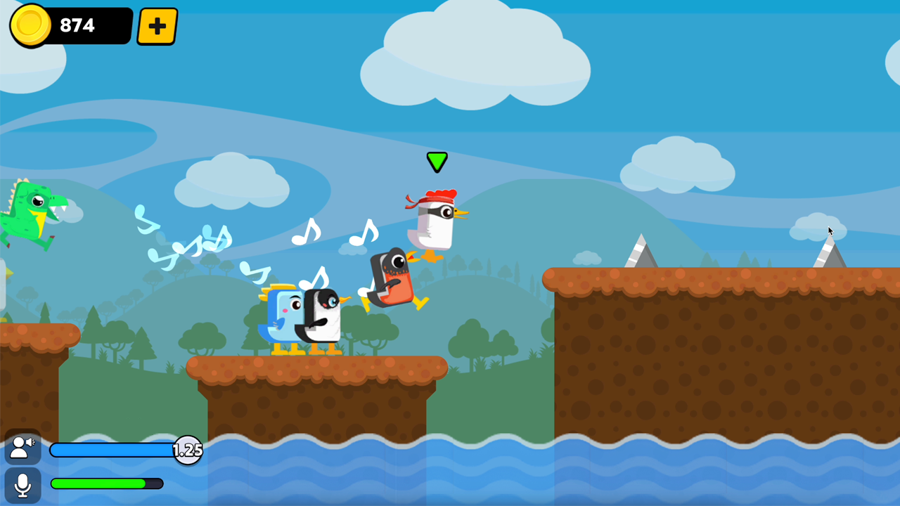 Chicken Scream Race screenshot
