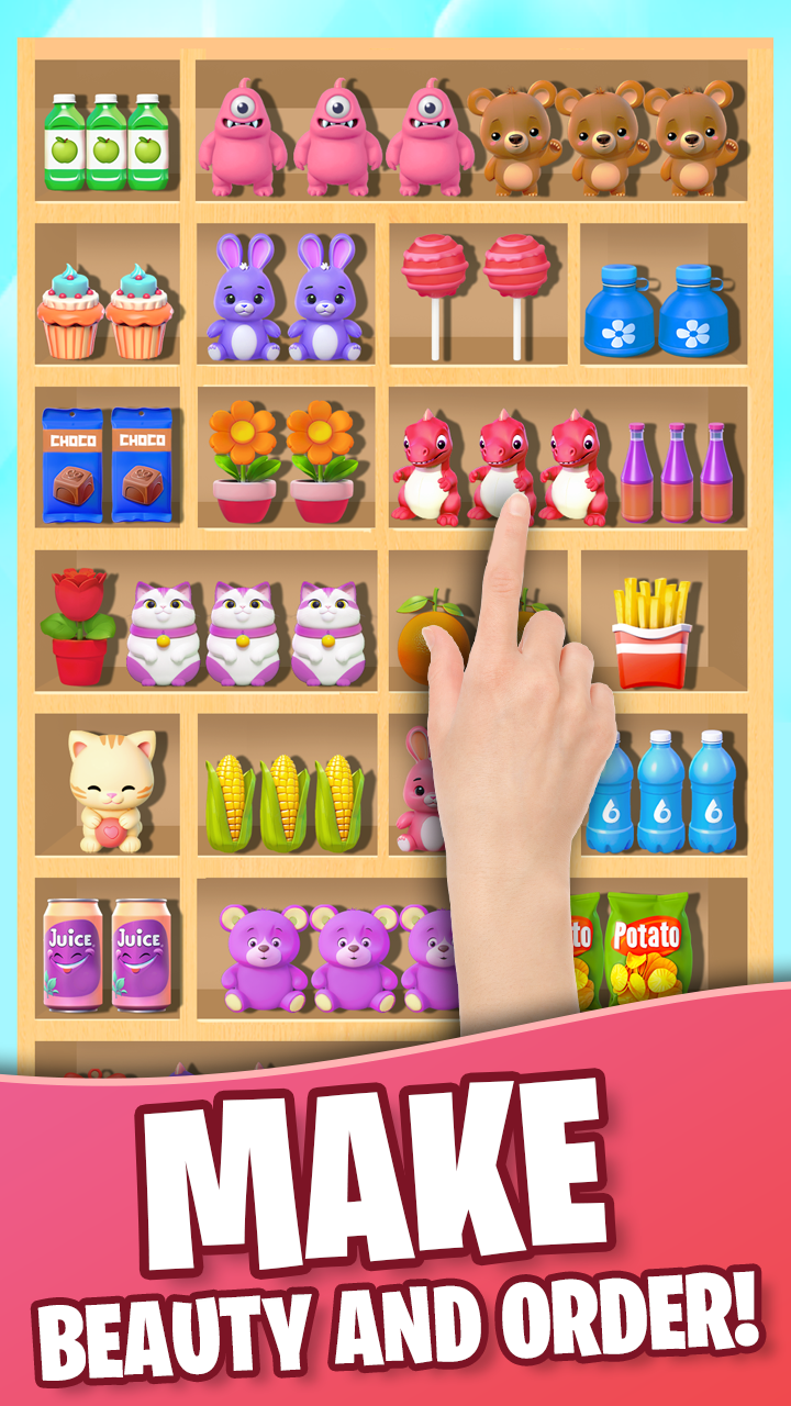 Goods Sort: Matching Items by Shelves screenshot 9