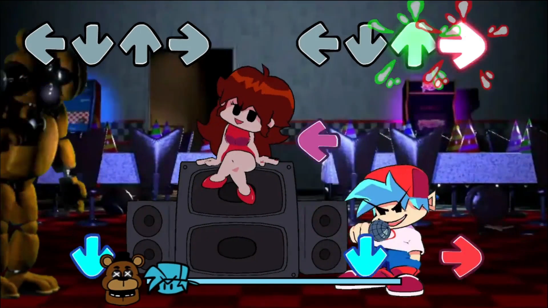 Friday Night Funkin vs FNAF 1 screenshot