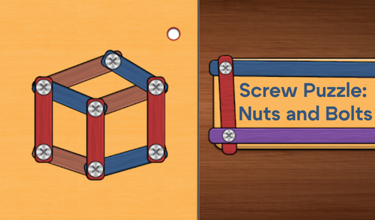 Screw Puzzle: Nuts and Bolts