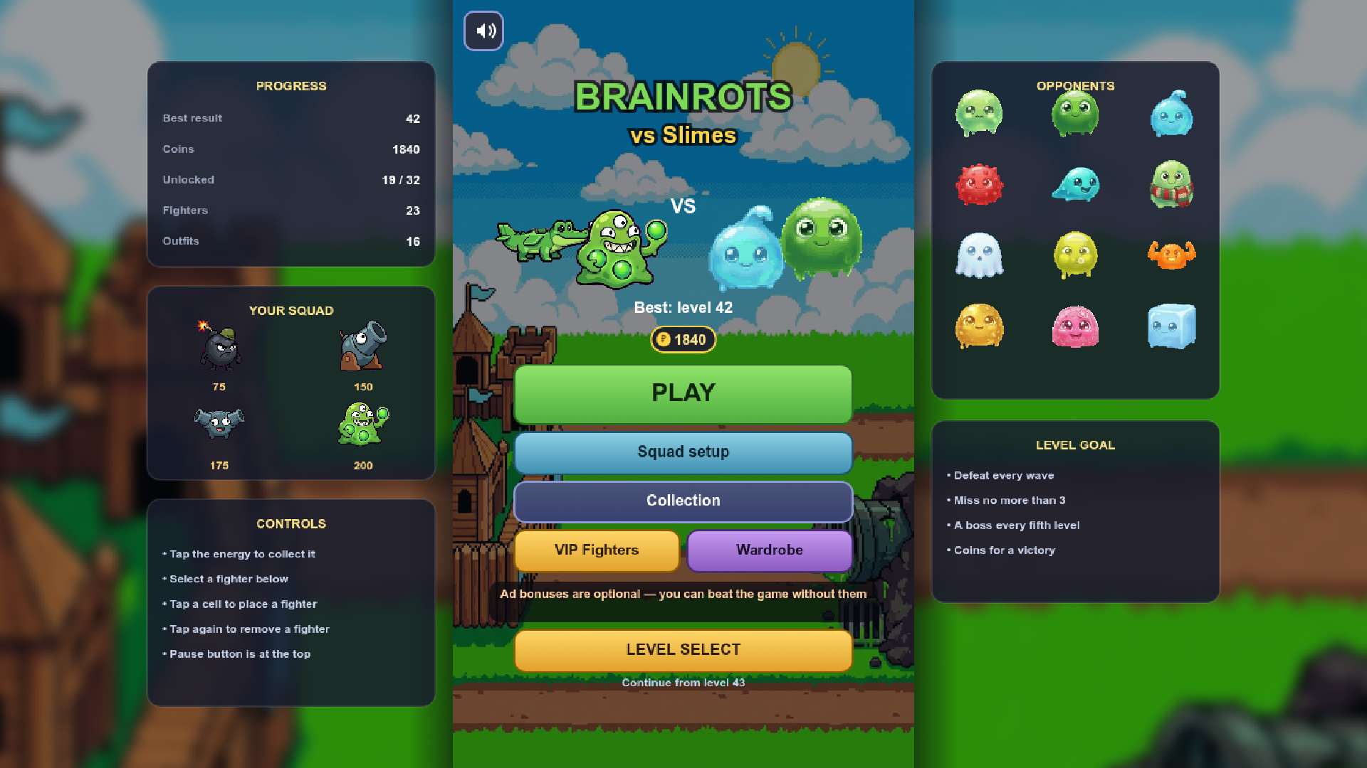 Brainrots vs Slimes screenshot 1