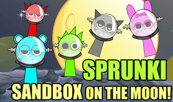 Sprunki Sandbox on the Moon!