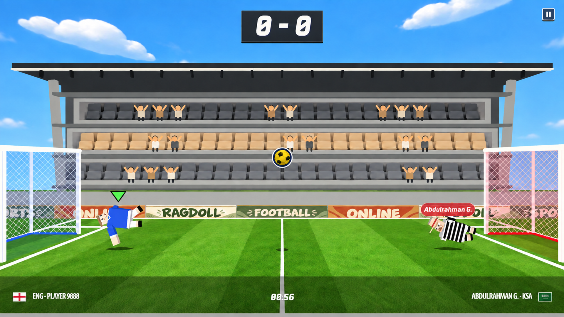 Ragdoll Football Online screenshot 2
