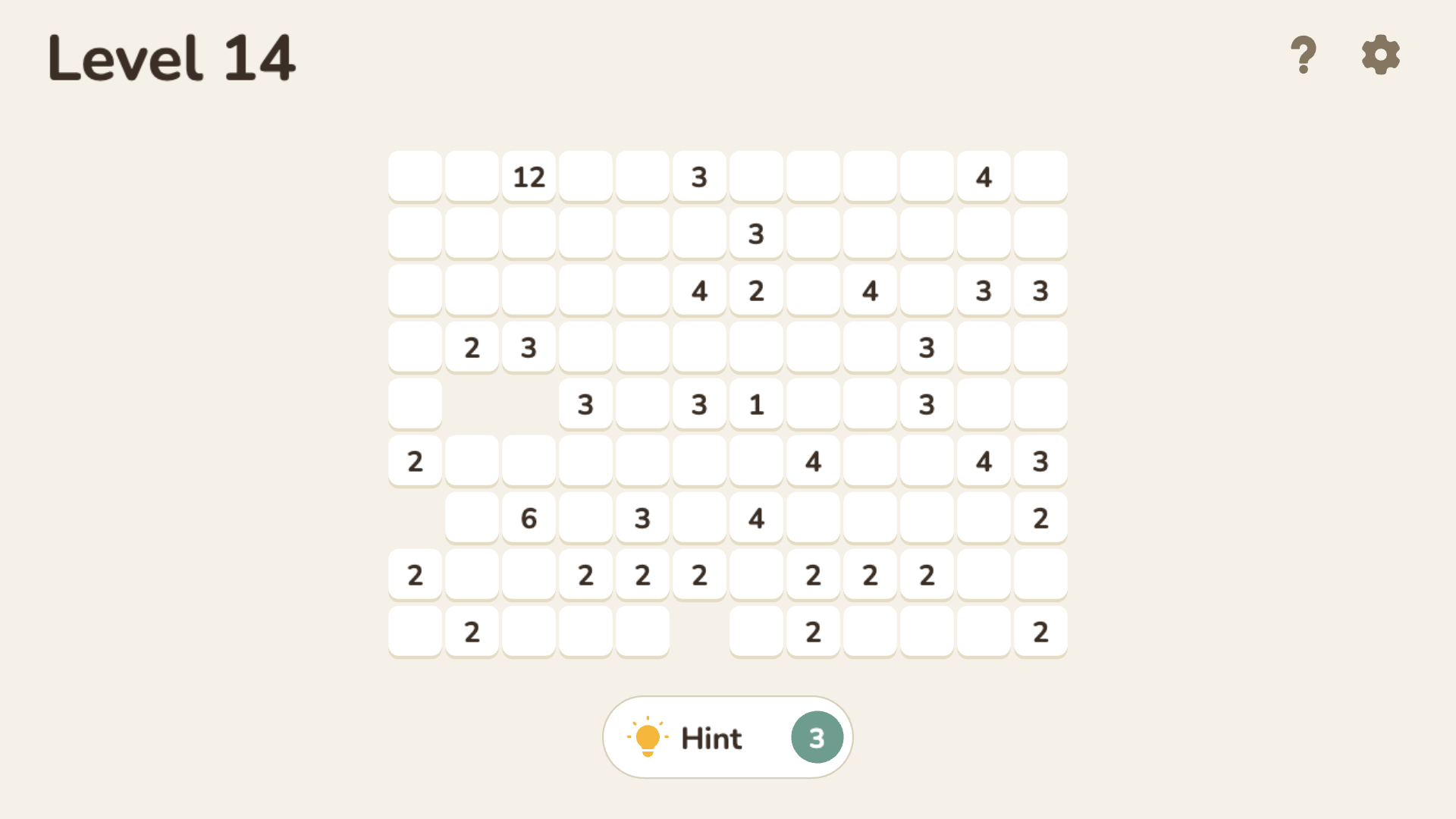 Shikaku Puzzle — screenshot 1