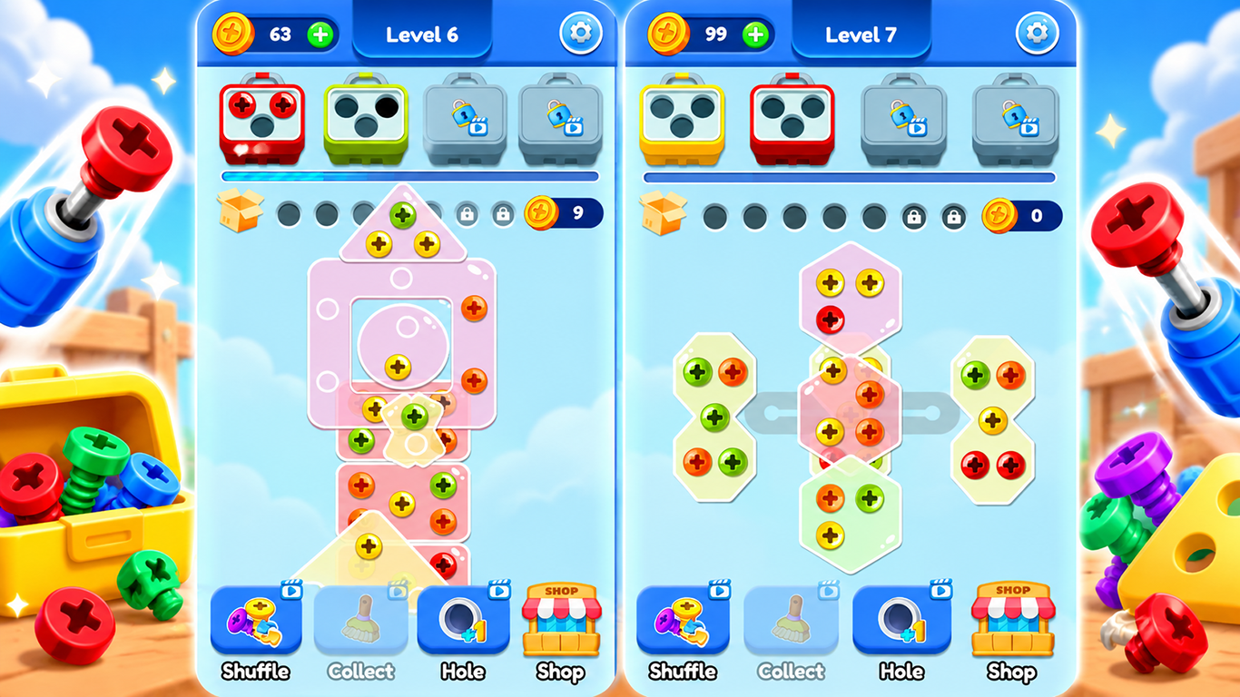 Screw Puzzle screenshot 3