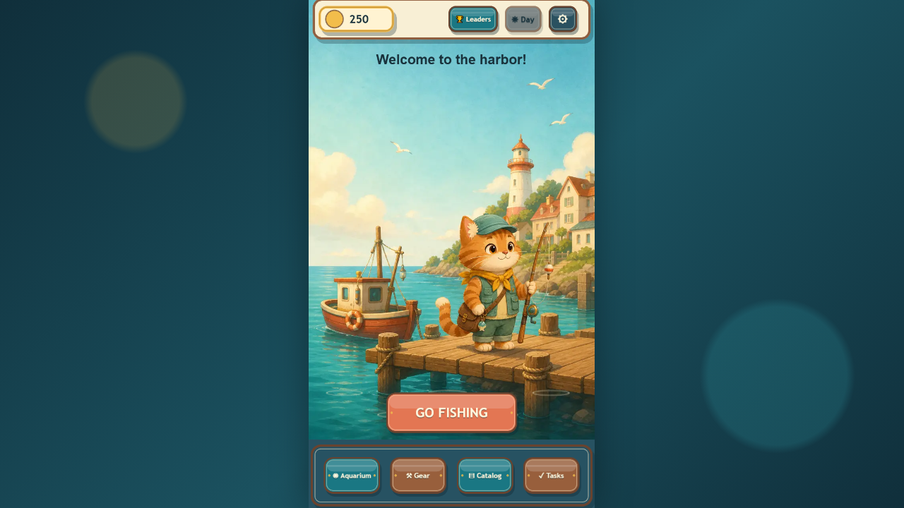 Fishing Cat: Dream Aquarium — screenshot 1