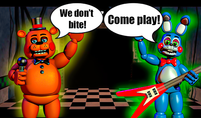 Fnaf: Outwit the Animatronics! game cover