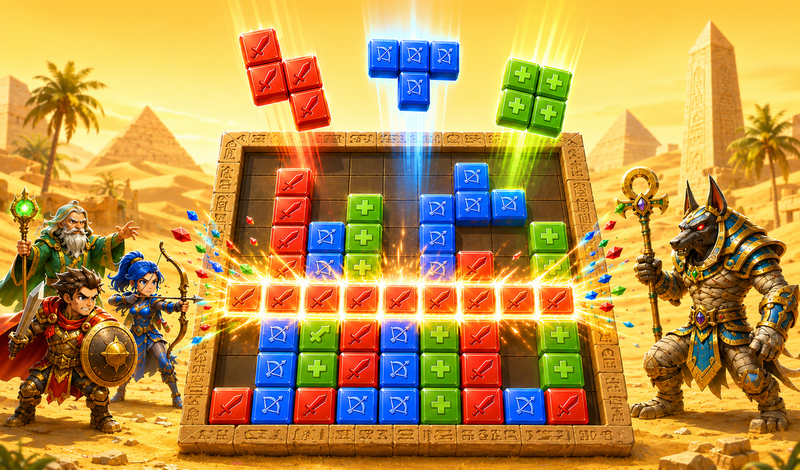Heroes of Cubes and Colors game cover