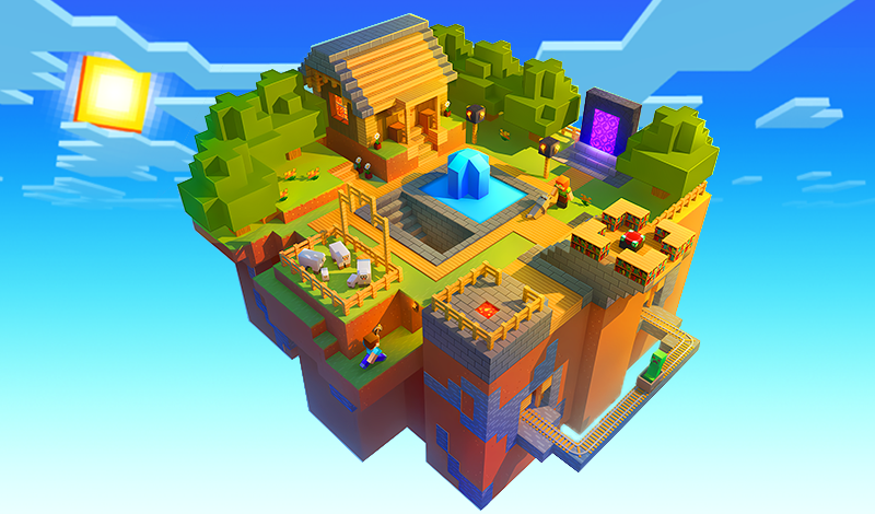 CubeCraft: Mine! game cover