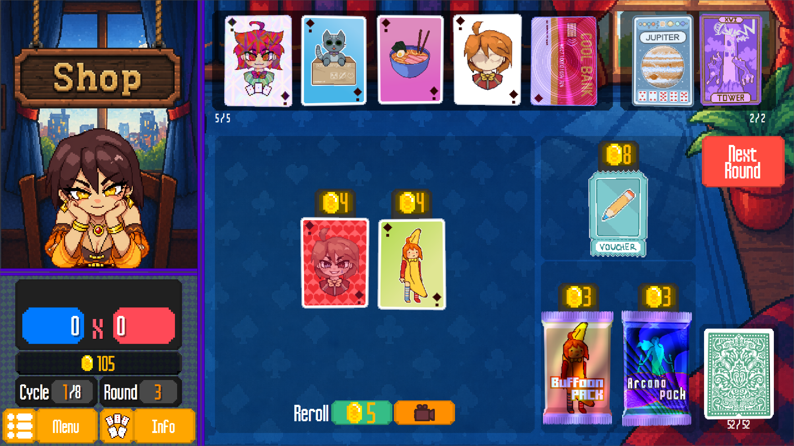 Quin. Balatro-like — screenshot 4