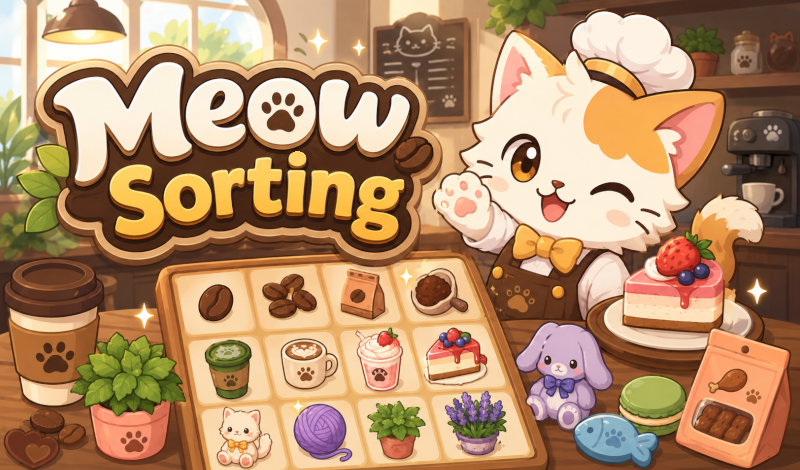 Meow Sorting game cover
